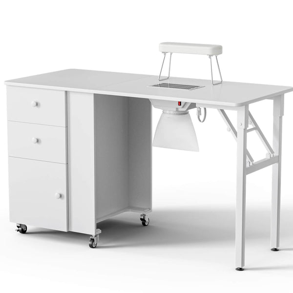 Paddie Foldable Manicure Table