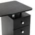 Paddie Manicure Table with Drawers, lockable wheels