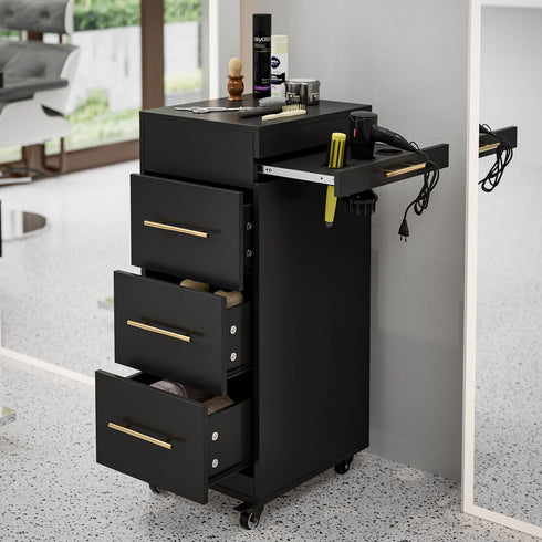 Paddie Salon Storage Cart