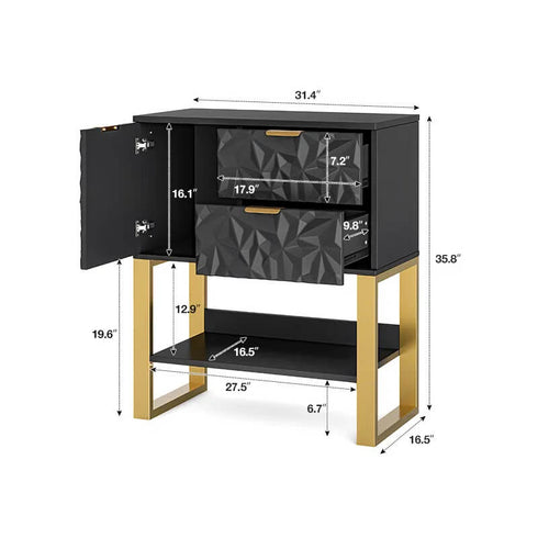 Paddie Salon Storage Station, metal frame