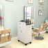 Paddie Salon Storage Cart, 5 tool holders